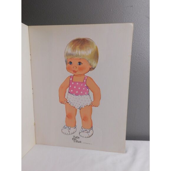 "Baby This 'n That" Paper Doll Book Vintage  1980 Uncut - Picture 3 of 7
